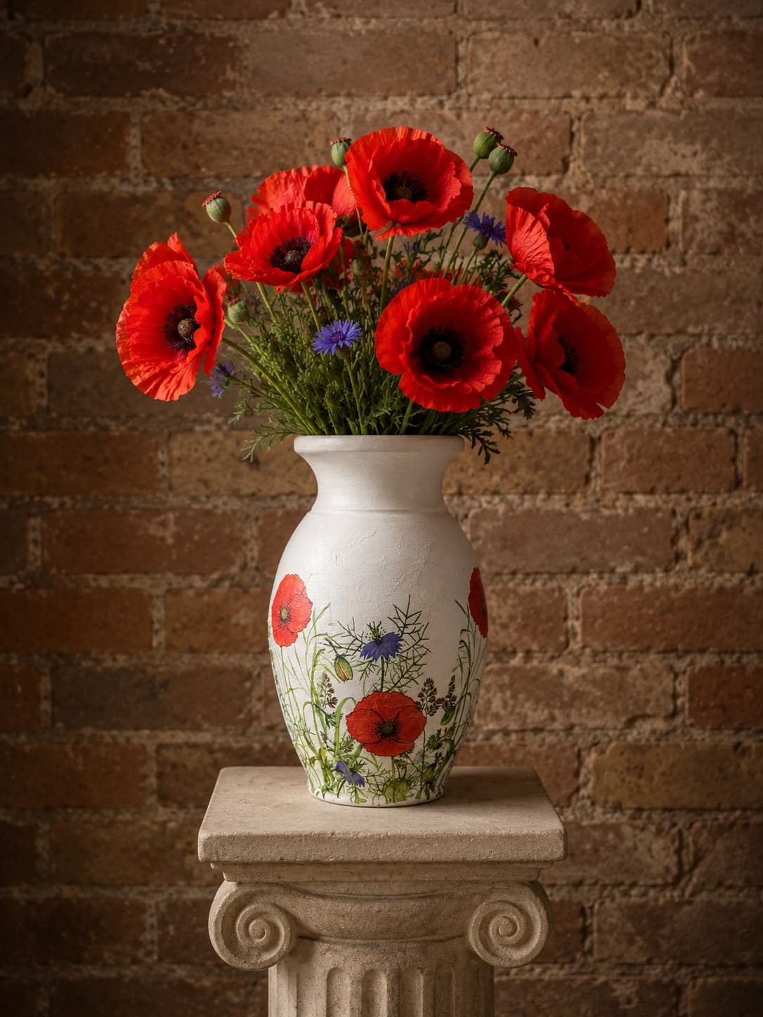Poppy pot