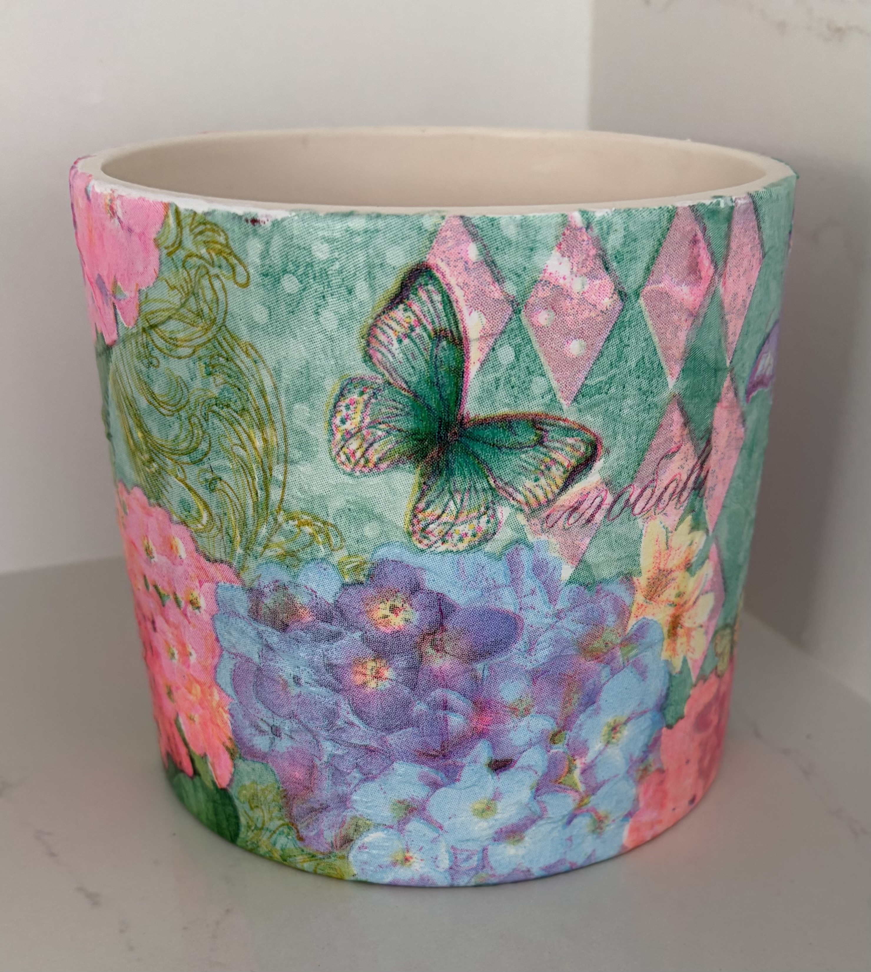 Butterflies in pastels
